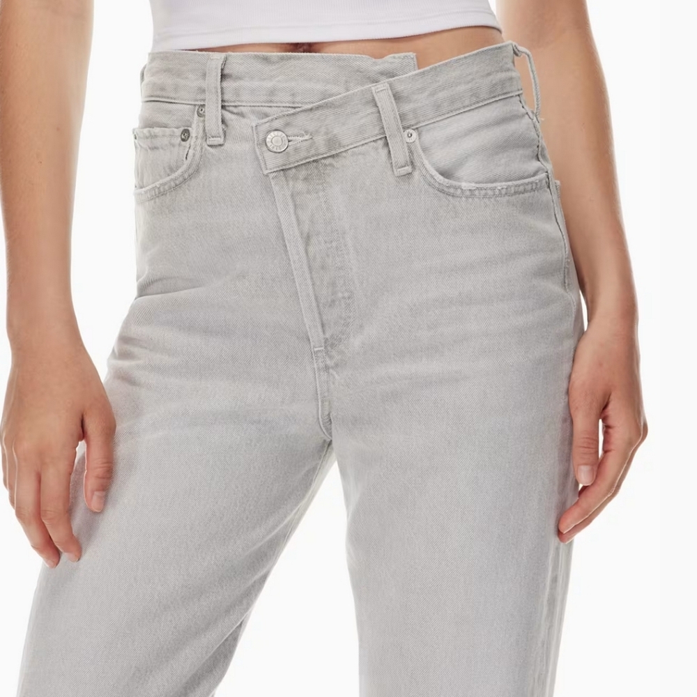 NWT AGOLDE Criss Cross Straight size 24 - Picture 5 of 5